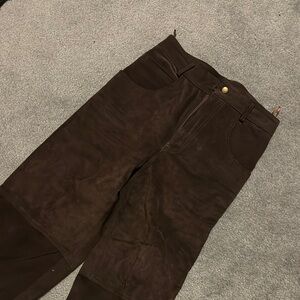 Women’s  Brown suede Pants